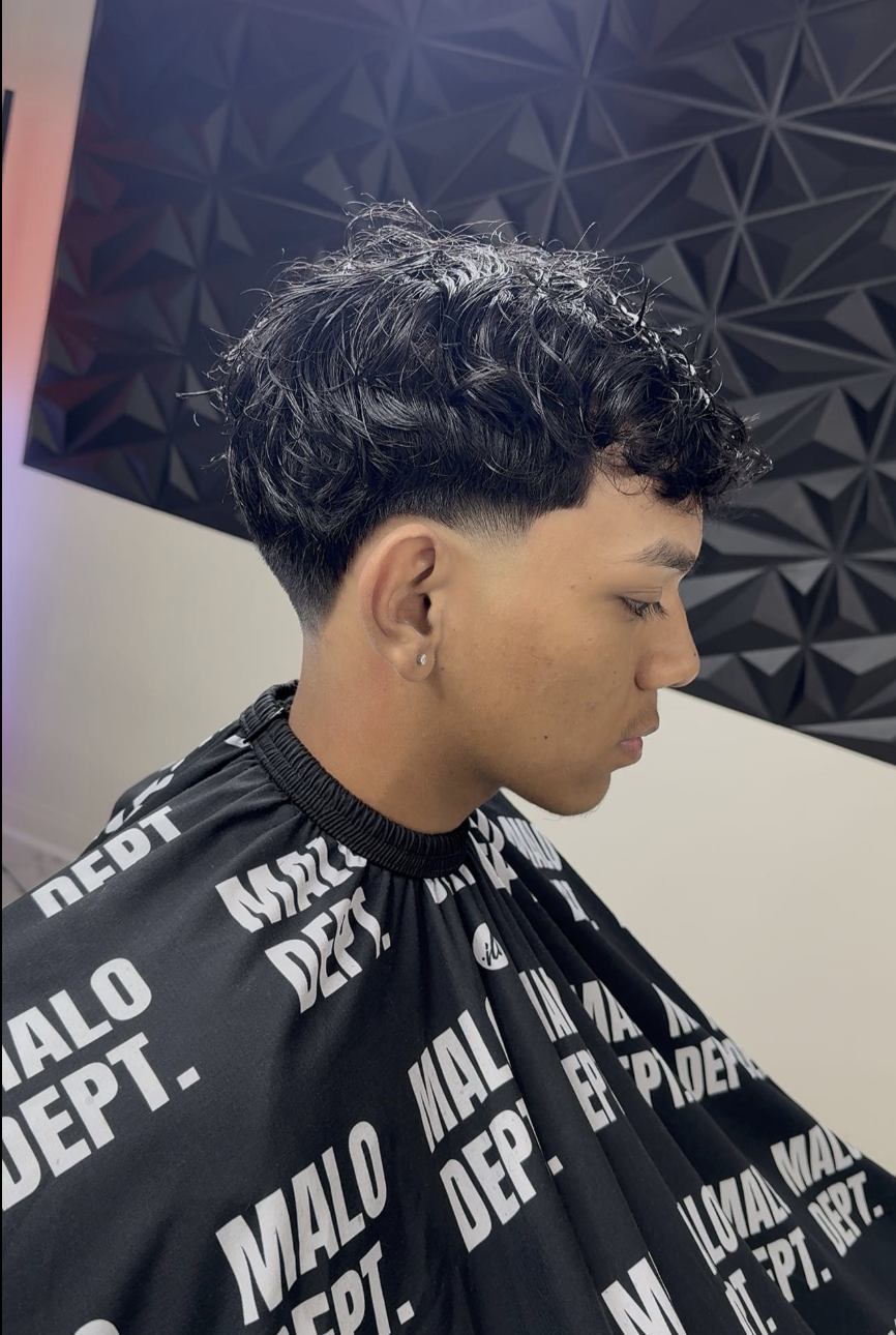 Wavy crop with soft fade