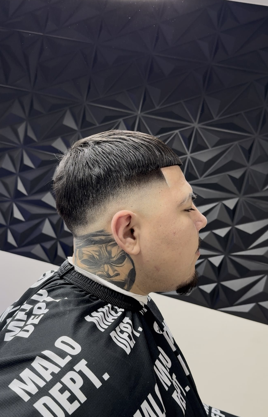 Precision bowl fade haircut